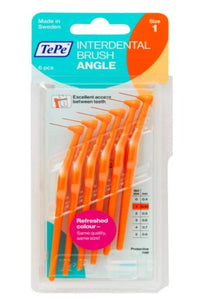 TePe Interdental Brushes Angled - ISO size 1